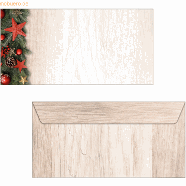 4004360778193 - 50 SIGEL Weihnachtsbriefumschläge Chalet Style DIN lang ohne Fenster 4004360778193 50 Stück 4004360778193 - 50 SIGEL Weihnachtsbriefumschläge Chalet Style DIN lang ohne Fenster 4004360778193 50 Stück