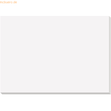 4004360781155 - SIGEL Schreibtischunterlage weiß Papier 420 x 297 cm 30 Blatt