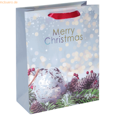 4004360781278 - 5 x Geschenktasche Large Charmful Christmas 260x330x120mm