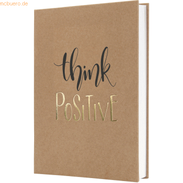 4004360781759 - Notizbuch JN801 JOLIE Pure Positivity braun schwarz gold A5 liniert 100g 96 Blatt 192 Seiten 4004360781759 Sigel 4004360781759 - Notizbuch JN801 JOLIE Pure Positivity braun schwarz gold A5 liniert 100g 96 Blatt 192 Seiten 4004360781759 Sigel