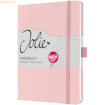 4004360781841 - 2 x Notizbuch Jolie ca A5 192 Seiten Hardcover liniert 100g sof 4004360781841 - 2 x Notizbuch Jolie ca A5 192 Seiten Hardcover liniert 100g sof