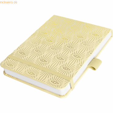 4004360782022 - 2 x Notizblock Jolie Dot-Lineatur A6+ Mystic Sun 158 Seiten 100g