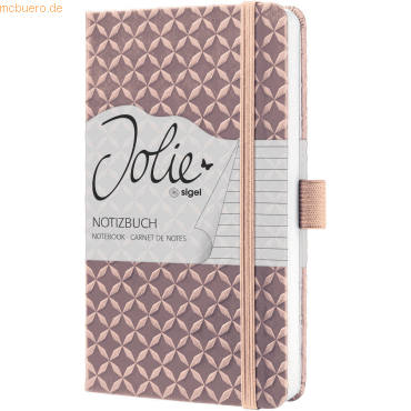 4004360782145 - Notizbuch JN136 Jolie braun A6 liniert 80g 87 Blatt 174 Seiten 4004360782145 Sigel 4004360782145 - Notizbuch JN136 Jolie braun A6 liniert 80g 87 Blatt 174 Seiten 4004360782145 Sigel