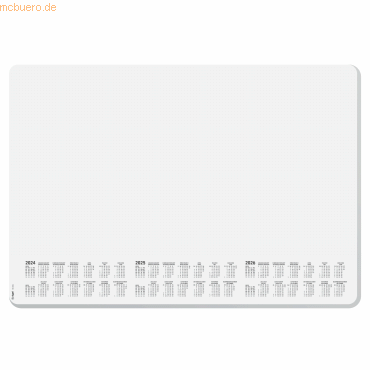 4004360793110 - SIGEL Schreibtischunterlage Schreibunterlage Dotted 30 Bl Papier weiß schwarz