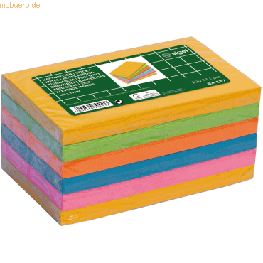 4004360794117 - Haftnotizen Business BA127 B 75 x H 125 mm FSC®-Papier farbsortiert 6 Blöcke á 100 Blatt 4004360794117 - Haftnotizen Business BA127 B 75 x H 125 mm FSC®-Papier farbsortiert 6 Blöcke á 100 Blatt
