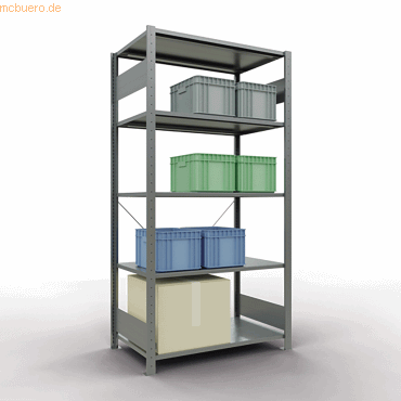 4004514202581 - Gebrüder Schulte - Fachbodenregal Komplettregale MULTIplus150 Traglast 150kg 2000x1000x600mm (Grundregal) 4004514202581 - Gebrüder Schulte - Fachbodenregal Komplettregale MULTIplus150 Traglast 150kg 2000x1000x600mm (Grundregal)