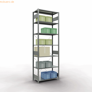 4004514202659 - Gebrüder Schulte - Fachbodenregal Komplettregale MULTIplus150 Traglast 150kg 3000x1000x500mm (Grundregal) 4004514202659 - Gebrüder Schulte - Fachbodenregal Komplettregale MULTIplus150 Traglast 150kg 3000x1000x500mm (Grundregal)