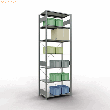 4004514202666 - Fachbodenregal Komplettregale MULTIplus150 Traglast 150kg 3000x1000x600mm (Grundregal) 4004514202666 - Fachbodenregal Komplettregale MULTIplus150 Traglast 150kg 3000x1000x600mm (Grundregal)