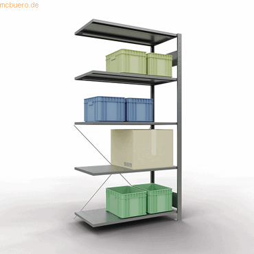 4004514202697 - Anbauregal 1000 x 500 x 2000 cm verzinkt 5 Fachböden 4004514202697 SCHULTE 4004514202697 - Anbauregal 1000 x 500 x 2000 cm verzinkt 5 Fachböden 4004514202697 SCHULTE