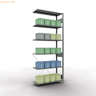 4004514202727 - Regal MULTIplus150 12746 Anbau 2500x1000x400mm 6Böden vz 4004514202727 SCHULTE 4004514202727 - Regal MULTIplus150 12746 Anbau 2500x1000x400mm 6Böden vz 4004514202727 SCHULTE