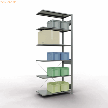 4004514202734 - Regal MULTIplus150 12756 Anbau 2500x1000x500mm 6Böden vz 4004514202734 SCHULTE 4004514202734 - Regal MULTIplus150 12756 Anbau 2500x1000x500mm 6Böden vz 4004514202734 SCHULTE