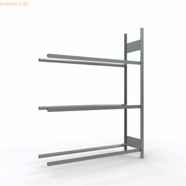 4004514218261 - Anbau-Schwerlastregal 13913 silber 1500 x 400 x 2000 cm 4004514218261 SCHULTE