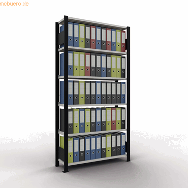 4004514237361 - Regal MULTIplus85 36007-S Grund 2000x1000x300mm AL schwarz l 4004514237361 - Regal MULTIplus85 36007-S Grund 2000x1000x300mm AL schwarz l