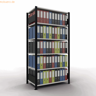 4004514237484 - Regal MULTIplus150 36043-S Grund 2000x1000x600mm MA schwarz 