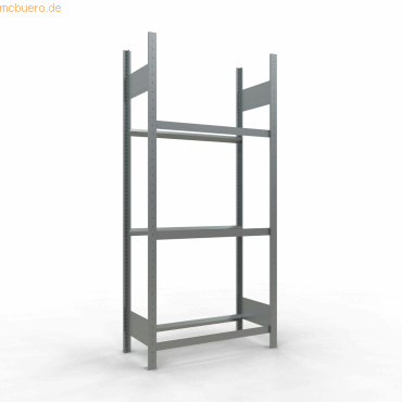 4004514256904 - Reifenregal 13820 silber 900 x 400 x 2000 cm 4004514256904 SCHULTE