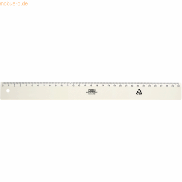 4004627331918 - Lineal ECO 2 300 cm weiß 4004627331918 M + R 4004627331918 - Lineal ECO 2 300 cm weiß 4004627331918 M + R
