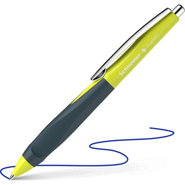 4004675175366 - Kugelschreiber Haptify gelb Schreibfarbe blau 4004675175366 Schneider