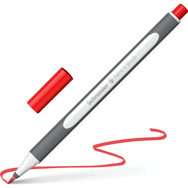 4004675175748 - 10 x Brushpen Paint-It 070 red