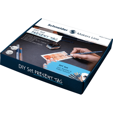 4004675176226 - Geschenkanhänger weiß DIY Set 4004675176226 Schneider