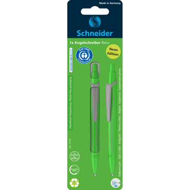 4004675187314 - 5 x Kugelschreiber Reco neon sortiert Blister 1 Stück 4004675187314 - 5 x Kugelschreiber Reco neon sortiert Blister 1 Stück