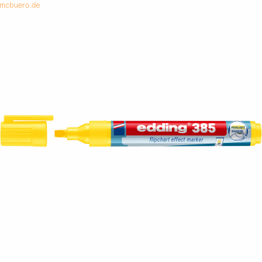 4004764986644 - Flipchartmarker 385 effect 4-385005 gelb 1-5mm Pinselspitze 4004764986644 Edding 4004764986644 - Flipchartmarker 385 effect 4-385005 gelb 1-5mm Pinselspitze 4004764986644 Edding
