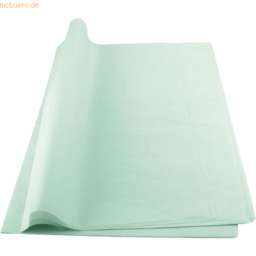 4005063106108 - Seidenpapier 50x70cm 20g qm aqua mint VE=26 Bogen