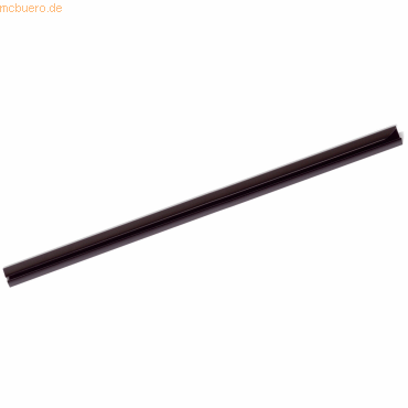 4005546291215 - Klemmschiene 4-12mm Füllhöhe schwarz A4 40-100 Blatt 25 Stück