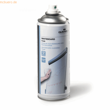 6 x Durable Whiteboardreiniger foam 400ml