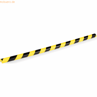 4005546735627 - Eckschutzprofil C25R halbrund für Innen- & Außenbereich Klebefläche je Seite 25 mm L 1000 x B 40 mm PU-Schaum gelb schwarz 4005546735627 - Eckschutzprofil C25R halbrund für Innen- & Außenbereich Klebefläche je Seite 25 mm L 1000 x B 40 mm PU-Schaum gelb schwarz