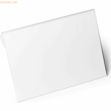 4005546736525 - DURABLE Kennzeichnungstasche Hard Cover mit Falz DIN A5 quer B 210 x H 148 mm transparent