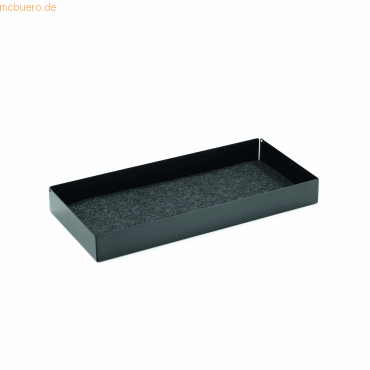 4005546737959 - EFFECT Schublade für Monitorständer EFFECT Tragkraft bis 5 kg mit Einlage aus 60 % PET-Filz B 468 x T 221 x H 53 mm schwarz