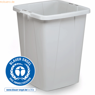 4005546738970 - Abfallbehälter Durabin ECO 90L quadratisch grau 4005546738970 - Abfallbehälter Durabin ECO 90L quadratisch grau
