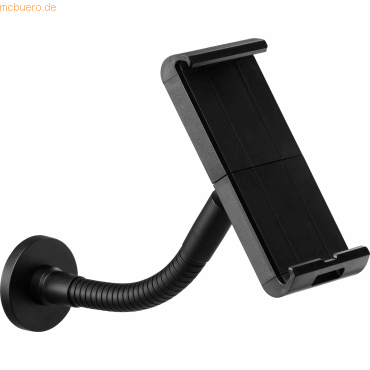 4005546740812 - Tablet Halterung TOUGH WALL TABLE für 1 Tablet mit 7-13 Montage an Wänden Tischen 360° drehbar Kabelführung Diebstahlsicherung schwarz 4005546740812 - Tablet Halterung TOUGH WALL TABLE für 1 Tablet mit 7-13 Montage an Wänden Tischen 360° drehbar Kabelführung Diebstahlsicherung schwarz