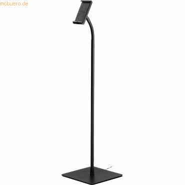 4005546740829 - Tablet Halterung TOUGH FLOOR für 1 Tablet mit 7-13 Bodenständer 360° drehbar Kabelführung Diebstahlsicherung schwarz 4005546740829 - Tablet Halterung TOUGH FLOOR für 1 Tablet mit 7-13 Bodenständer 360° drehbar Kabelführung Diebstahlsicherung schwarz