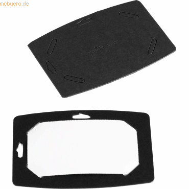 4005546741055 - DURABLE 827301 - Namensschild 54x90 mm mit Einsteckschilder schwarz 20 Stück 4005546741055 - DURABLE 827301 - Namensschild 54x90 mm mit Einsteckschilder schwarz 20 Stück