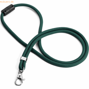 4005546741079 - DURABLE 824105 - Lanyard rPET mit Karabiner grün 10 Stück