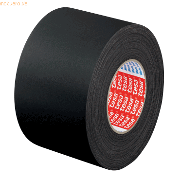 4005800042959 - 6 x Gewebeband tesaband 4651 Premium 50mmx25m schwarz