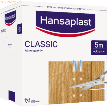 4005800183843 - Pflaster CLASSIC 7577582 8cmx5m 4005800183843 Hansaplast 4005800183843 - Pflaster CLASSIC 7577582 8cmx5m 4005800183843 Hansaplast