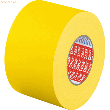 6 x Tesa Gewebeband 4651 25mm x 50m gelb