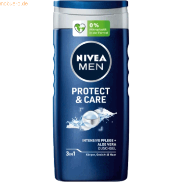 4005900952424 - NIVEA MEN Shower Protect + Care Pflegedusche Duschgel mit Aloe Vera für eine besonders intensive Pflege 250 ml - Flasche 4005900952424 - NIVEA MEN Shower Protect + Care Pflegedusche Duschgel mit Aloe Vera für eine besonders intensive Pflege 250 ml - Flasche