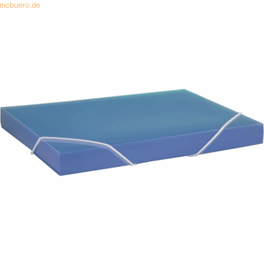 4006050923357 - 5 x Sammelmappe A4 PP dunkelblau 4006050923357 - 5 x Sammelmappe A4 PP dunkelblau
