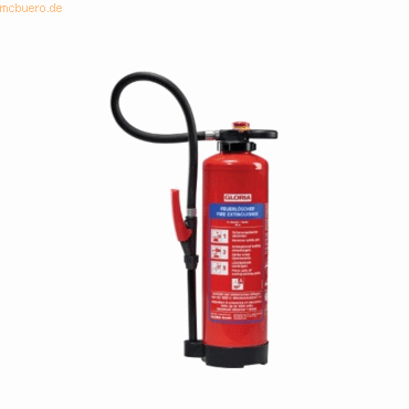 4006325924003 - Feuerlöscher Gloria® WKL 6 PRO DIN EN 3 Leistung 21 A ideal für Li-Ionen Akkus bis 642 Wh 6 l 65 s 4 m Schlagknopf Löschlanze & Löschpistole 4006325924003 - Feuerlöscher Gloria® WKL 6 PRO DIN EN 3 Leistung 21 A ideal für Li-Ionen Akkus bis 642 Wh 6 l 65 s 4 m Schlagknopf Löschlanze & Löschpistole