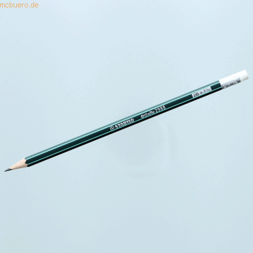 4006381172820 - 12 x Bleistift mit Radierer Othello 2B grün mit Streifen 4006381172820 - 12 x Bleistift mit Radierer Othello 2B grün mit Streifen