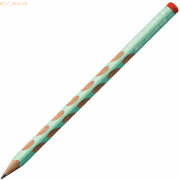 12 x Stabilo Dreikant-Bleistift Easygraph Pastel Edition pastellgrün