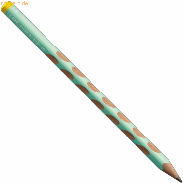 6 x Stabilo Dreikant-Bleistift Easygraph Pastel Edition pastellgrün