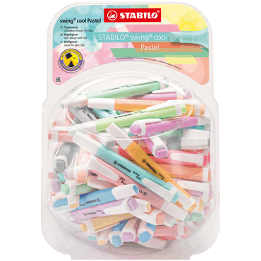 4006381573160 - Textmarker swing cool Pastel Bonbon Bonbonglas 100 Stück 14 Fa 4006381573160 - Textmarker swing cool Pastel Bonbon Bonbonglas 100 Stück 14 Fa