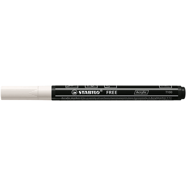 4006381575416 - 5 x Acrymarker FREE Acrylic T100 weiß 4006381575416 - 5 x Acrymarker FREE Acrylic T100 weiß