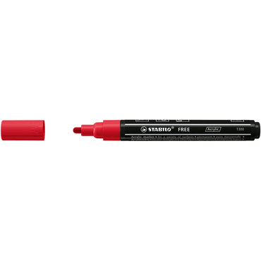 4006381576017 - 5 x Acrymarker FREE Acrylic T300 karmin 4006381576017 - 5 x Acrymarker FREE Acrylic T300 karmin