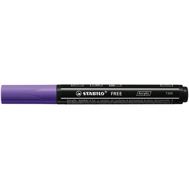 4006381576093 - 5 x Acrymarker FREE Acrylic T300 violett 4006381576093 - 5 x Acrymarker FREE Acrylic T300 violett