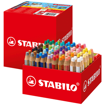 4006381605342 - Aquarellbuntstift woody 3 in 1 Box XL 76 Stück 24 Farben + 4 S 4006381605342 - Aquarellbuntstift woody 3 in 1 Box XL 76 Stück 24 Farben + 4 S